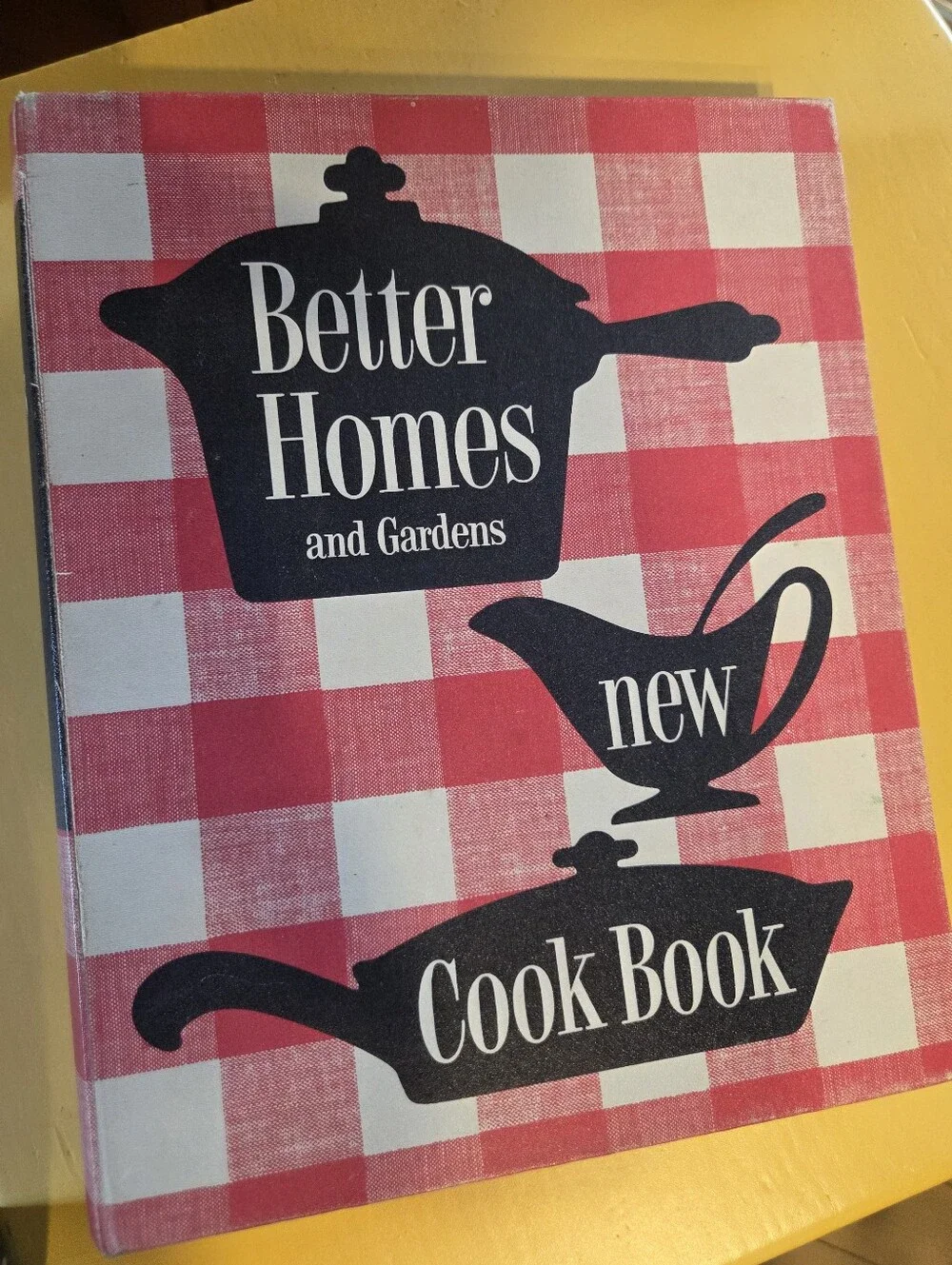 Vintage Better Homes & Gardens New Cookbook 1953